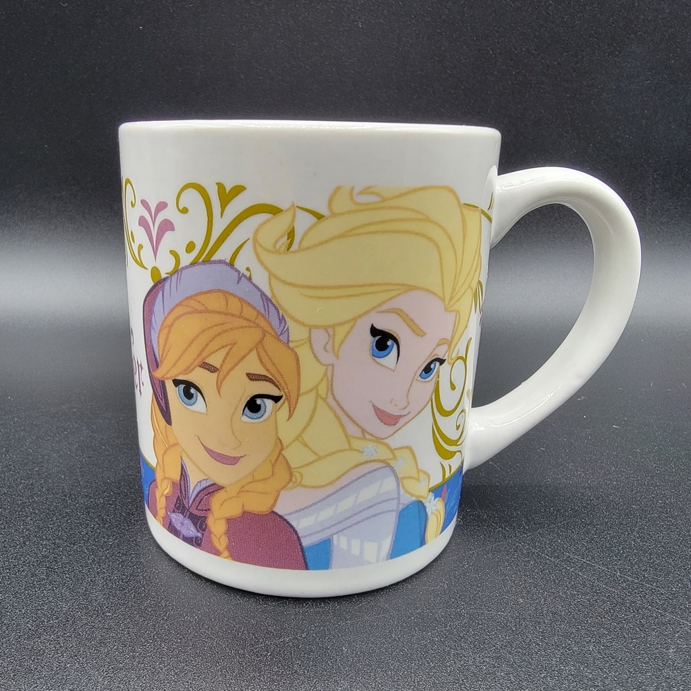 Disney's Frozen Elsa & Anna Sister's Forever Kids Mug Disney Orginal Little Kids